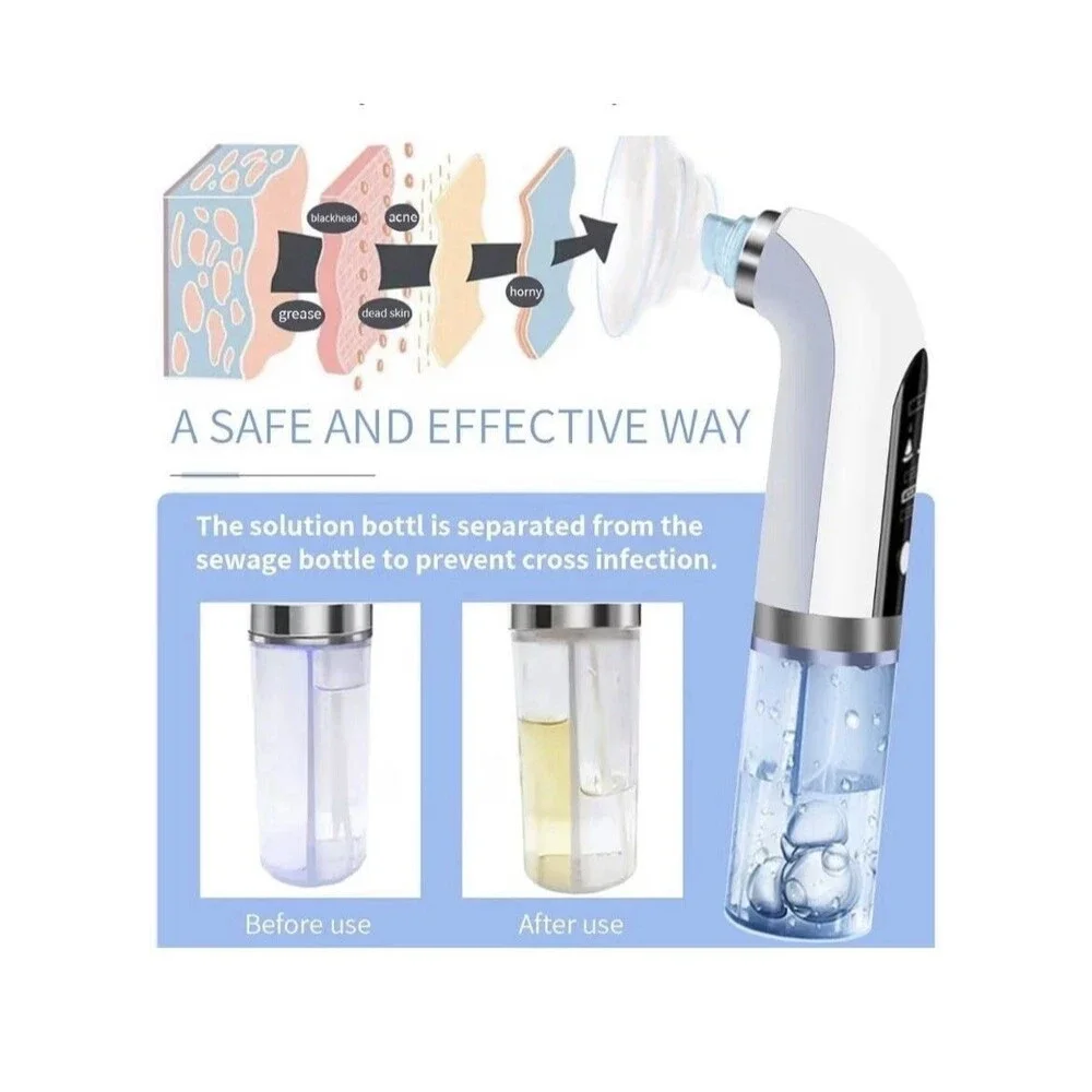 Anti-Acne Facial Cleaner Micro Bubbles Suction Pore Cleansing Blackhead Remover